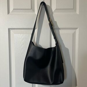 Women's Square Bag with Gold Buckle